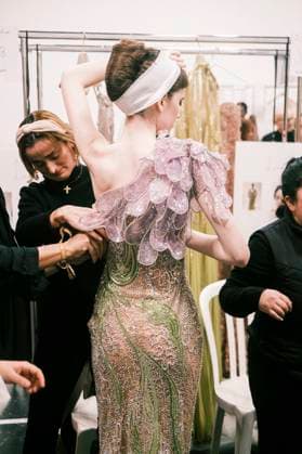 Paris Fashion Week HC SS25 Elie Saab 439839 2025 01 29 France  Copyright: xJean-BaptistexSoulliatx xStarfacex STAR_439839_013