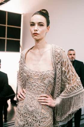 Paris Fashion Week HC SS25 Elie Saab Josephine Adam 439839 2025 01 29 France  Copyright: xJean-BaptistexSoulliatx xStarfacex STAR_439839_030