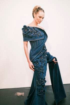 Paris Fashion Week HC SS25 Elie Saab Candice Swanepoel 439839 2025 01 29 France  Copyright: xJean-BaptistexSoulliatx xStarfacex STAR_439839_044