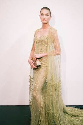 Paris Fashion Week HC SS25 Elie Saab Romee Strijd 439839 2025 01 29 France  Copyright: xJean-BaptistexSoulliatx xStarfacex STAR_439839_045