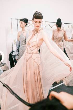 Paris Fashion Week HC SS25 Elie Saab Vanessa Moody 439839 2025 01 29 France  Copyright: xJean-BaptistexSoulliatx xStarfacex STAR_439839_048