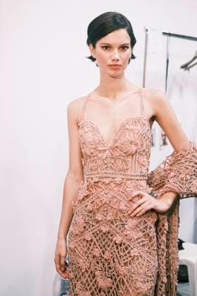 Paris Fashion Week HC SS25 Elie Saab Ilana Hansen 439839 2025 01 29 France  Copyright: xJean-BaptistexSoulliatx xStarfacex STAR_439839_049