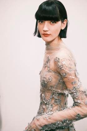 Paris Fashion Week HC SS25 Elie Saab Eva Komuves 439839 2025 01 29 France  Copyright: xJean-BaptistexSoulliatx xStarfacex STAR_439839_051