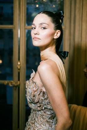 Paris Fashion Week HC SS25 Zuhair Murad Katrin Zakharova 439839 2025 01 29 France  Copyright: xJean-BaptistexSoulliatx xStarfacex STAR_439839_078