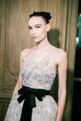 Paris Fashion Week HC SS25 Zuhair Murad Josephine Adam 439839 2025 01 29 France  Copyright: xJean-BaptistexSoulliatx xStarfacex STAR_439839_096