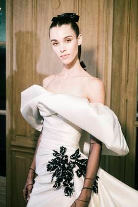 Paris Fashion Week HC SS25 Zuhair Murad Pauline Hoarau 439839 2025 01 29 France  Copyright: xJean-BaptistexSoulliatx xStarfacex STAR_439839_097