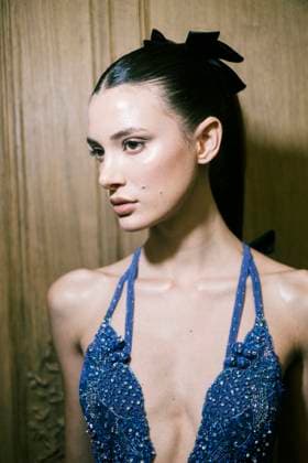 Paris Fashion Week HC SS25 Zuhair Murad Alice Ferazzolli 439839 2025 01 29 France  Copyright: xJean-BaptistexSoulliatx xStarfacex STAR_439839_063