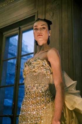Paris Fashion Week HC SS25 Zuhair Murad 439839 2025 01 29 France  Copyright: xJean-BaptistexSoulliatx xStarfacex STAR_439839_067