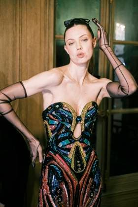 Paris Fashion Week HC SS25 Zuhair Murad Lindsey Wixson 439839 2025 01 29 France  Copyright: xJean-BaptistexSoulliatx xStarfacex STAR_439839_090