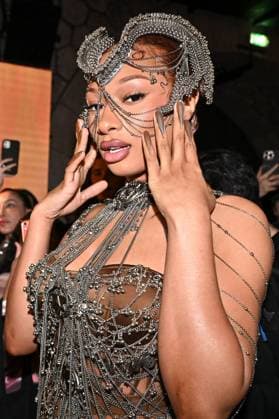 PFW - Gaurav Gupta Front Row Megan Thee Stallion at Gaurav Gupta show during Haute Couture Fashion Week in Paris, France on January 29, 2025. Photo by Julien Reynaud APS-Medias ABACAPRESS.COM Paris France  Copyright: xReynaudxJulien APS-Medias ABACAx