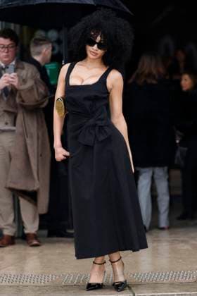 PFW - Elie Saab Arrivals Paris, France - January 29: Lyric Mariah arrives to Elie Saab fashion show during the Haute Couture Fall Winter 2025 - 2026 Fashion Week on January 29, 2025 in Paris, France. Photo by Marco Piovanotto Abacapress.com Paris France  Copyright: xPiovanottoxMarco ABACAx
