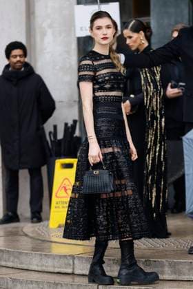 PFW - Elie Saab Arrivals Paris, France - January 29: Zita d Hauteville arrives to Elie Saab fashion show during the Haute Couture Fall Winter 2025 - 2026 Fashion Week on January 29, 2025 in Paris, France. Photo by Marco Piovanotto Abacapress.com Paris France  Copyright: xPiovanottoxMarco ABACAx