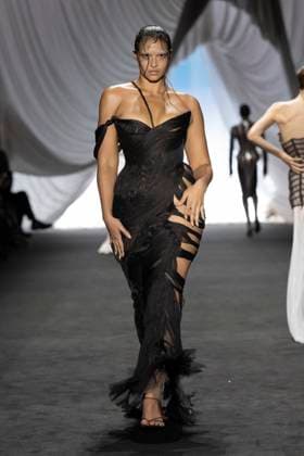 Défilé Jean Paul Gaultier x Ludovic De St Sernin Collection Haute Couture Automne Hiver 2024 2025 lors de la Fashion Week de Paris PFW Défilé Jean Paul Gaultier x Ludovic De St Sernin Collection Haute Couture Automne Hiver 2025 2026 lors de la Fashion Week de Paris PFW , le 29 janvier 2025 Jean Paul Gaultier x Ludovic De St Sernin Fashion Show Haute Couture Fall Winter 2025 2026 during Paris Fashion Week,on january 9th 2025 Paris France  Copyright: xAgencex xBestimagexAgencex xBestimagex