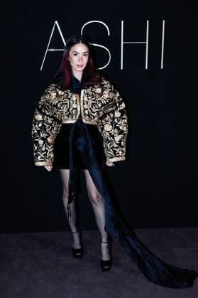 Celebrities at Ashi Studio Collection Haute Couture Spring Summer 2025 during Paris Fashion Week PFW Heart Evangelista at Ashi Studio Collection Haute Couture Spring Summer 2025 during Paris Fashion Week PFW , January 30, 2025 Christophe Clovis Bestimage Celebrities at Ashi Studio Fashion Show Haute Couture Spring Summer 2025 during Paris Fashion Week, Paris France  Copyright: xChristophexClovisx xBestimagexChristophexClovisx xBestimagex