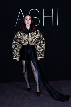Celebrities at Ashi Studio Collection Haute Couture Spring Summer 2025 during Paris Fashion Week PFW Heart Evangelista at Ashi Studio Collection Haute Couture Spring Summer 2025 during Paris Fashion Week PFW , January 30, 2025 Christophe Clovis Bestimage Celebrities at Ashi Studio Fashion Show Haute Couture Spring Summer 2025 during Paris Fashion Week, Paris France  Copyright: xChristophexClovisx xBestimagexChristophexClovisx xBestimagex