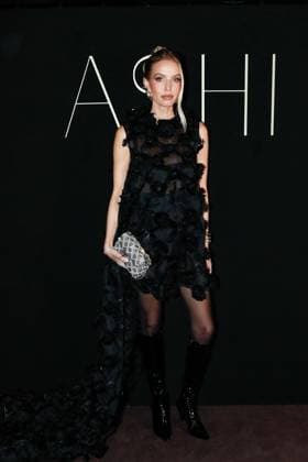 Celebrities at Ashi Studio Collection Haute Couture Spring Summer 2025 during Paris Fashion Week PFW Leonie Hanne at Ashi Studio Collection Haute Couture Spring Summer 2025 during Paris Fashion Week PFW , January 30, 2025 Christophe Clovis Bestimage Celebrities at Ashi Studio Fashion Show Haute Couture Spring Summer 2025 during Paris Fashion Week, Paris France  Copyright: xChristophexClovisx xBestimagexChristophexClovisx xBestimagex