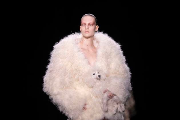 PFW - Ashi Studio Runway A model walks the runway during the Ashi Studio Haute-Couture Spring Summer 2025 show as part of Paris Fashion Week in Paris, France on January 30, 2025. Photo by Eliot Blondet ABACAPRESS.COM Paris France  Copyright: xBlondetxEliot ABACAx