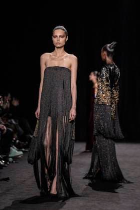 PFW - Ashi Studio Runway A model walks the runway during the Ashi Studio Haute-Couture Spring Summer 2025 show as part of Paris Fashion Week in Paris, France on January 30, 2025. Photo by Eliot Blondet ABACAPRESS.COM Paris France  Copyright: xBlondetxEliot ABACAx