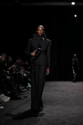 PFW - Ashi Studio Runway A model walks the runway during the Ashi Studio Haute-Couture Spring Summer 2025 show as part of Paris Fashion Week in Paris, France on January 30, 2025. Photo by Eliot Blondet ABACAPRESS.COM Paris France  Copyright: xBlondetxEliot ABACAx
