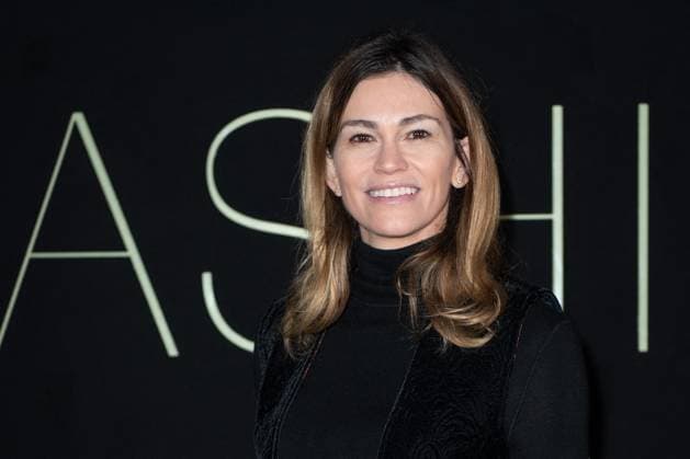PFW Ashi Studio Front Row Lorena Vergani attending the Ashi Studio Women s Haute-Couture Spring Summer 2025 show as part of Paris Fashion Week in Paris, France on January 30, 2025. Photo by Aurore Marechal ABACAPRESS.COM Paris France  Copyright: xMarechalxAurore ABACAx