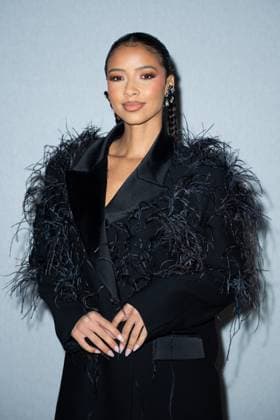 PFW Juana Martin Front Row Flora Coquerel attending the Juana Martin Women s Haute-Couture Spring Summer 2025 show as part of Paris Fashion Week in Paris, France on January 30, 2025. Photo by Aurore Marechal ABACAPRESS.COM Paris France  Copyright: xMarechalxAurore ABACAx