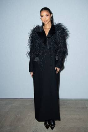 PFW Juana Martin Front Row Flora Coquerel attending the Juana Martin Women s Haute-Couture Spring Summer 2025 show as part of Paris Fashion Week in Paris, France on January 30, 2025. Photo by Aurore Marechal ABACAPRESS.COM Paris France  Copyright: xMarechalxAurore ABACAx