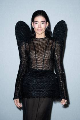 PFW Juana Martin Front Row Vanessa Borelli attending the Juana Martin Women s Haute-Couture Spring Summer 2025 show as part of Paris Fashion Week in Paris, France on January 30, 2025. Photo by Aurore Marechal ABACAPRESS.COM Paris France  Copyright: xMarechalxAurore ABACAx