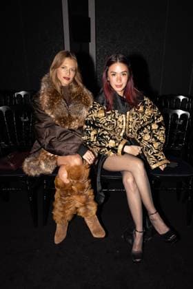 Défilé Ashi Studio à lhôtel Salomon de Rothschild Collection Haute Couture Printemps Eté 2025 lors de la Fashion Week de Paris PFW Helena Bordon, Heart Evangelista au défilé Ashi Studio à lhôtel Salomon de Rothschild Collection Haute Couture Printemps Eté 2025 lors de la Fashion Week de Paris PFW , France, le 30 janvier 2025 Jeremy Melloul Bestimage Celebrities attends the Ashi Studio Haute Couture Spring summer 2025 show as part of Paris Fashion Week on January 30 2025 in Paris, France Paris France  Copyright: xJeremyxMelloulx xBestimagexJeremyxMelloulx xBestimagex
