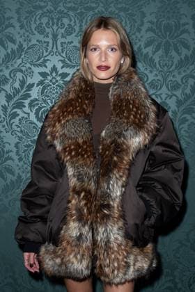 PFW Ashi Studio Front Row Helena Bordon attending the Ashi Studio Women s Haute-Couture Spring Summer 2025 show as part of Paris Fashion Week in Paris, France on January 30, 2025. Photo by Aurore Marechal ABACAPRESS.COM Paris France  Copyright: xMarechalxAurore ABACAx