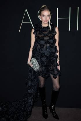 PFW Ashi Studio Front Row Leonie Hanne attending the Ashi Studio Women s Haute-Couture Spring Summer 2025 show as part of Paris Fashion Week in Paris, France on January 30, 2025. Photo by Aurore Marechal ABACAPRESS.COM Paris France  Copyright: xMarechalxAurore ABACAx