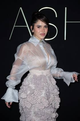 PFW Ashi Studio Front Row Nojoud Alrumaihi attending the Ashi Studio Women s Haute-Couture Spring Summer 2025 show as part of Paris Fashion Week in Paris, France on January 30, 2025. Photo by Aurore Marechal ABACAPRESS.COM Paris France  Copyright: xMarechalxAurore ABACAx