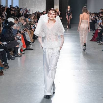 PARIS FASHION WEEK HAUTE COUTURE JUANA MARTIN sylvie lefort photography MAXPPP 30 01 2025 @sylvie Lefort Photography MAXPPP 30 01 25 Models present creations from the Sprint summer 2025 26 Haute Couture collection By JUANA MARTIN during the Paris Fashion Week, in Paris, France JANUARY 30th 2025 The presentation of the Womens Haute Couture collections from 27th january 2025 to 30th January 25 -.  Copyright: xMAXPPPxsylviexlefortxphotographyx LFR202501301987 LFR202501301987