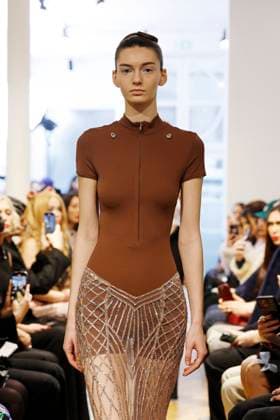 Peet Dullaert Haute Couture spring summer 2025 Paris january 2005 Peet Dullaert Haute Couture spring summer 2025 Paris january 2005, Credit:Zeppelin Avalon  Copyright: xZeppelinx xAvalonx 0958961541