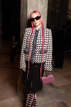 Celebrities attend the Germanier Haute Couture Spring Summer 2025 show as part of Paris Fashion Week PFW au défilé Germanier au Palais de Tokyo Collection Haute Couture Printemps Eté 2025 lors de la Fashion Week de Paris PFW , France, le 30 janvier 2025 Jeremy Melloul Bestimage Celebrities attend the Germanier Haute Couture Spring Summer 2025 show as part of Paris Fashion Week on January 30 2025 in Paris, France Paris France  Copyright: xJeremyxMelloulx xBestimagexJeremyxMelloulx xBestimagex