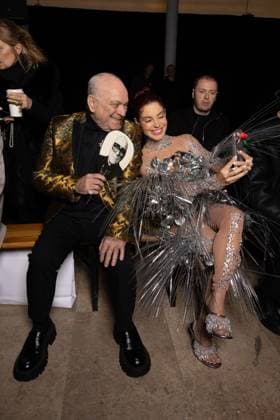 Celebrities attend the Germanier show at the Palais de Tokyo Collection Haute Couture Printemps Eté 2025 as part of Paris Fashion Week PFW Jean Christophe Bouvet, Gessica Kayaneau défilé Germanier au Palais de Tokyo Collection Haute Couture Printemps Eté 2025 lors de la Fashion Week de Paris PFW , France, le 30 janvier 2025 Jeremy Melloul Bestimage Celebrities attend the Germanier Haute Couture Spring summer 2025 show as part of Paris Fashion Week on January 30 2025 in Paris, France Paris France  Copyright: xJeremyxMelloulx xBestimagexJeremyxMelloulx xBestimagex