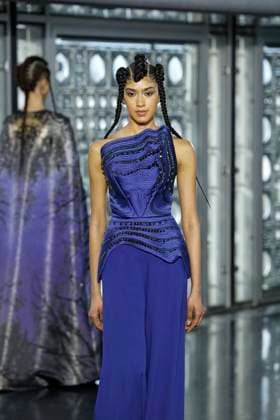 Maison Sara Chraibi Haute Couture spring summer 2025 Paris january 2005 Maison Sara Chraibi Haute Couture spring summer 2025 Paris january 2005, Credit:Zeppelin Avalon  Copyright: xZeppelinx xAvalonx 0959007557