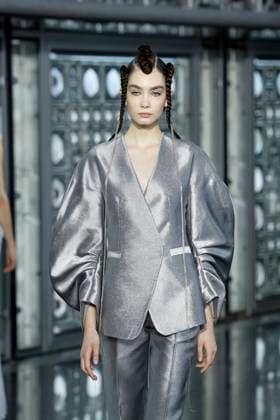 Maison Sara Chraibi Haute Couture spring summer 2025 Paris january 2005 Maison Sara Chraibi Haute Couture spring summer 2025 Paris january 2005, Credit:Zeppelin Avalon  Copyright: xZeppelinx xAvalonx 0959007776