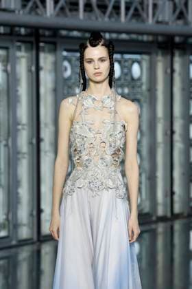 Maison Sara Chraibi Haute Couture spring summer 2025 Paris january 2005 Maison Sara Chraibi Haute Couture spring summer 2025 Paris january 2005, Credit:Zeppelin Avalon  Copyright: xZeppelinx xAvalonx 0959007863