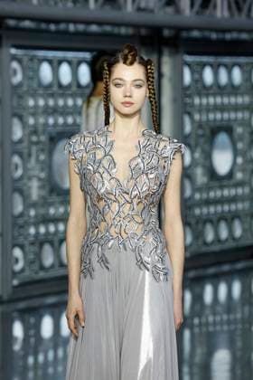 Maison Sara Chraibi Haute Couture spring summer 2025 Paris january 2005 Maison Sara Chraibi Haute Couture spring summer 2025 Paris january 2005, Credit:Zeppelin Avalon  Copyright: xZeppelinx xAvalonx 0959008246
