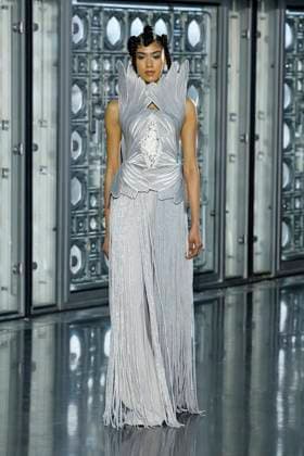 Maison Sara Chraibi Haute Couture spring summer 2025 Paris january 2005 Maison Sara Chraibi Haute Couture spring summer 2025 Paris january 2005, Credit:Zeppelin Avalon  Copyright: xZeppelinx xAvalonx 0959008311