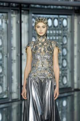Maison Sara Chraibi Haute Couture spring summer 2025 Paris january 2005 Maison Sara Chraibi Haute Couture spring summer 2025 Paris january 2005, Credit:Zeppelin Avalon  Copyright: xZeppelinx xAvalonx 0959008579