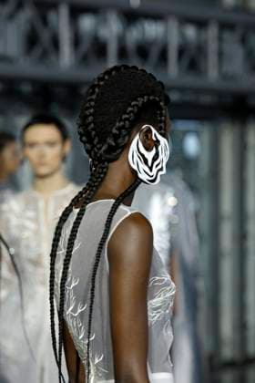 Maison Sara Chraibi Haute Couture spring summer 2025 Paris january 2005 Maison Sara Chraibi Haute Couture spring summer 2025 Paris january 2005, Credit:Zeppelin Avalon  Copyright: xZeppelinx xAvalonx 0959008710