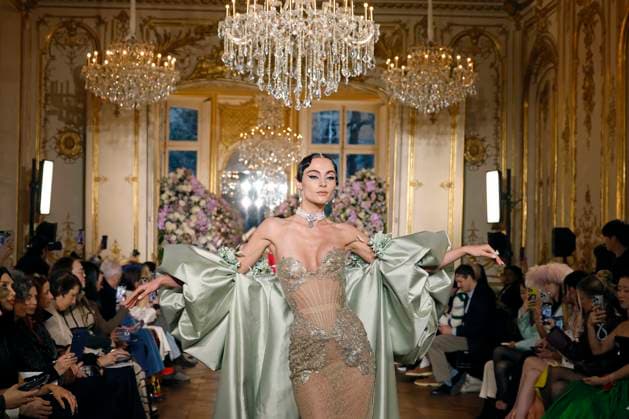 Miss Sohee Haute Couture spring summer 2025 Paris january 2005 Miss Sohee Haute Couture spring summer 2025 Paris january 2005, Credit:Zeppelin Avalon  Copyright: xZeppelinx xAvalonx 0958996224