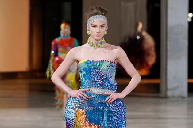 Germanier Haute Couture spring summer 2025 Paris january 2005 Germanier Haute Couture spring summer 2025 Paris january 2005, Credit:Zeppelin Avalon  Copyright: xZeppelinx xAvalonx 0958992156