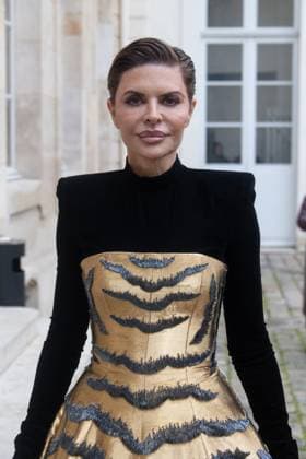 PFW Miss Sohee Front Row NB Lisa Rinna attends the Miss Sohee Haute Couture Spring-Summer 2025 show as part of Paris Fashion Week on January 30, 2025 in Paris, France. Photo by Nasser Berzane ABACAPRESS.COM Paris France  Copyright: xBerzanexNasser ABACAx
