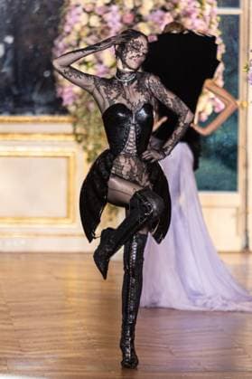 PFW Miss Sohee Runway NB Coco Rocha walks the runway during the Yuima Nakazato Haute Couture Spring-Summer 2025 show as part of Paris Fashion Week on January 30, 2025 in Paris, France. Photo by Nasser Berzane ABACAPRESS.COM Paris France  Copyright: xBerzanexNasser ABACAx