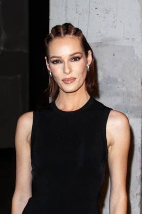 PFW Germanier Front Row Maeva Coucke attends the Germanier Haute Couture Spring-Summer 2025 show as part of Paris Fashion Week on January 30, 2025 in Paris, France. Photo by Nasser Berzane ABACAPRESS.COM Paris France  Copyright: xBerzanexNasser ABACAx