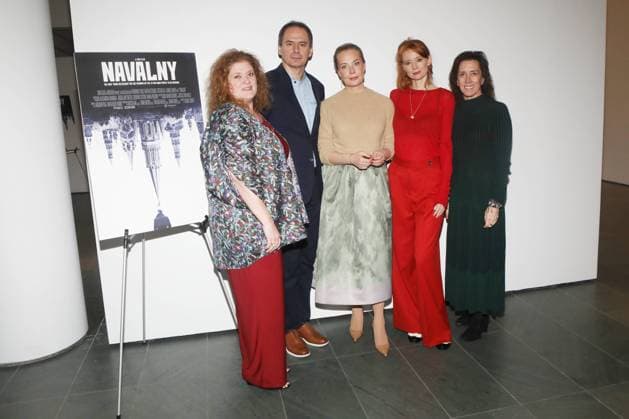Entertainment Themen der Woche KW05 Entertainment Bilder des Tages Screening of ˜Navalny™ held at the MoMA, Celeste Bartos Theater Featuring: Melanie Miller, Christo Grozev, Yulia Navalnaya Odessa Rae and Diane Becker Where: New York, New York, United States When: 30 Jan 2025 Credit: Udo Salters INSTARimages EDITORIAL USE ONLY. NOT FOR USE BY NEWSPAPERS BASED IN THE UK. Copyright: xx instar54476359