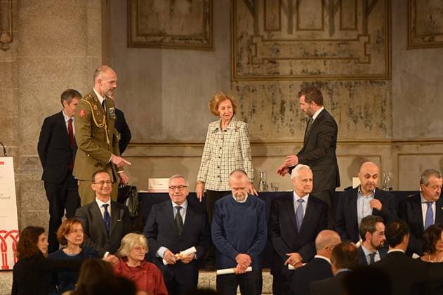 Queen Sofia of Greece during Europa Nostra and Hispania Nostra awards in Segovia on Friday, 31 January 2025. Cordon Press 