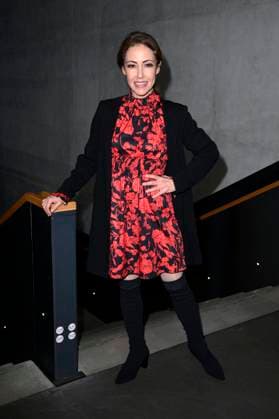 Anastasia Zampounidis bei der Kilian Kerner Fashion Show auf der Berlin Fashion Week A W 2025 in der Uber Eats Music Hall. Berlin, 31.01.2025